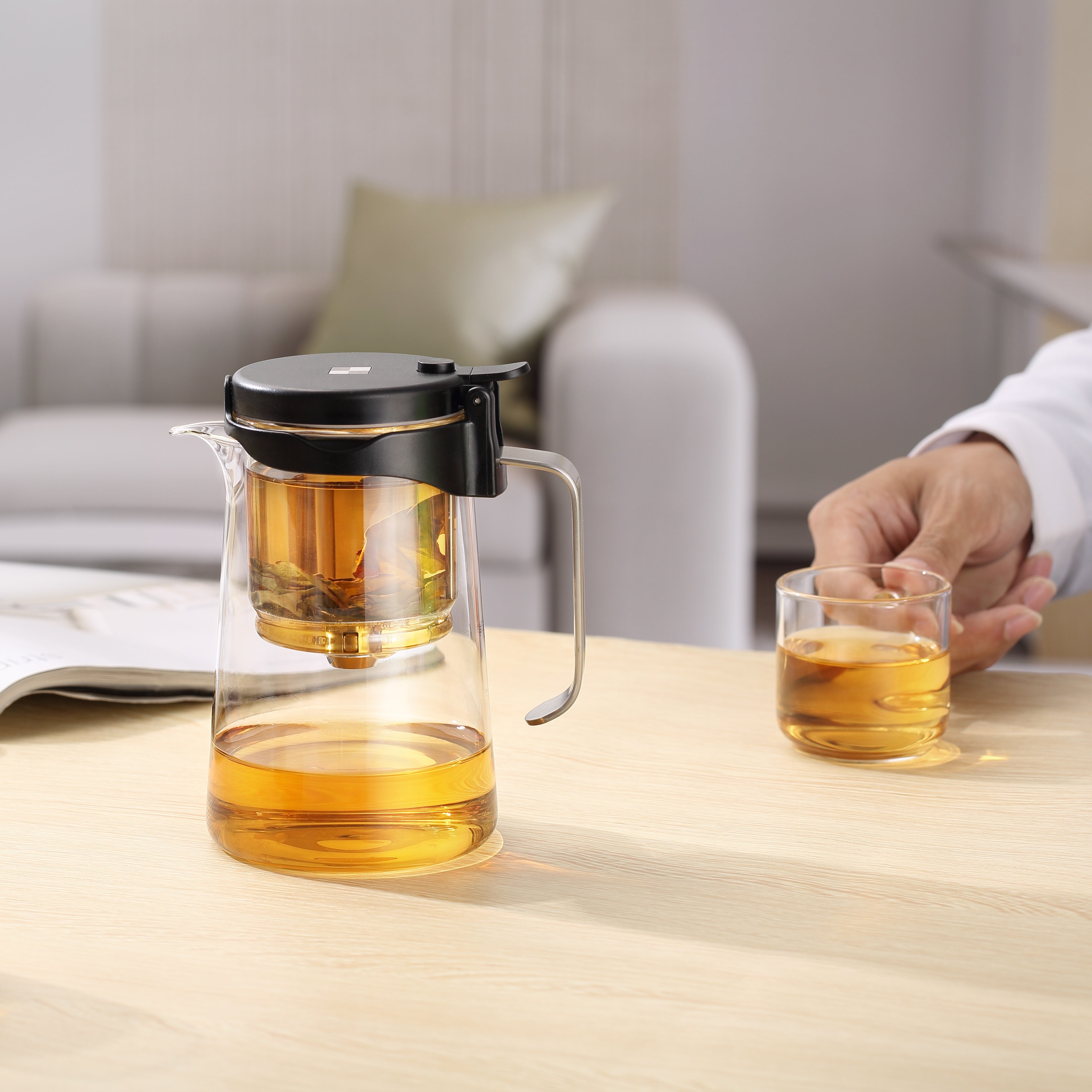 Infuseur Bullet Black (750 ml)