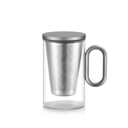 Tasse à thé Octagon Silver (500 ml)