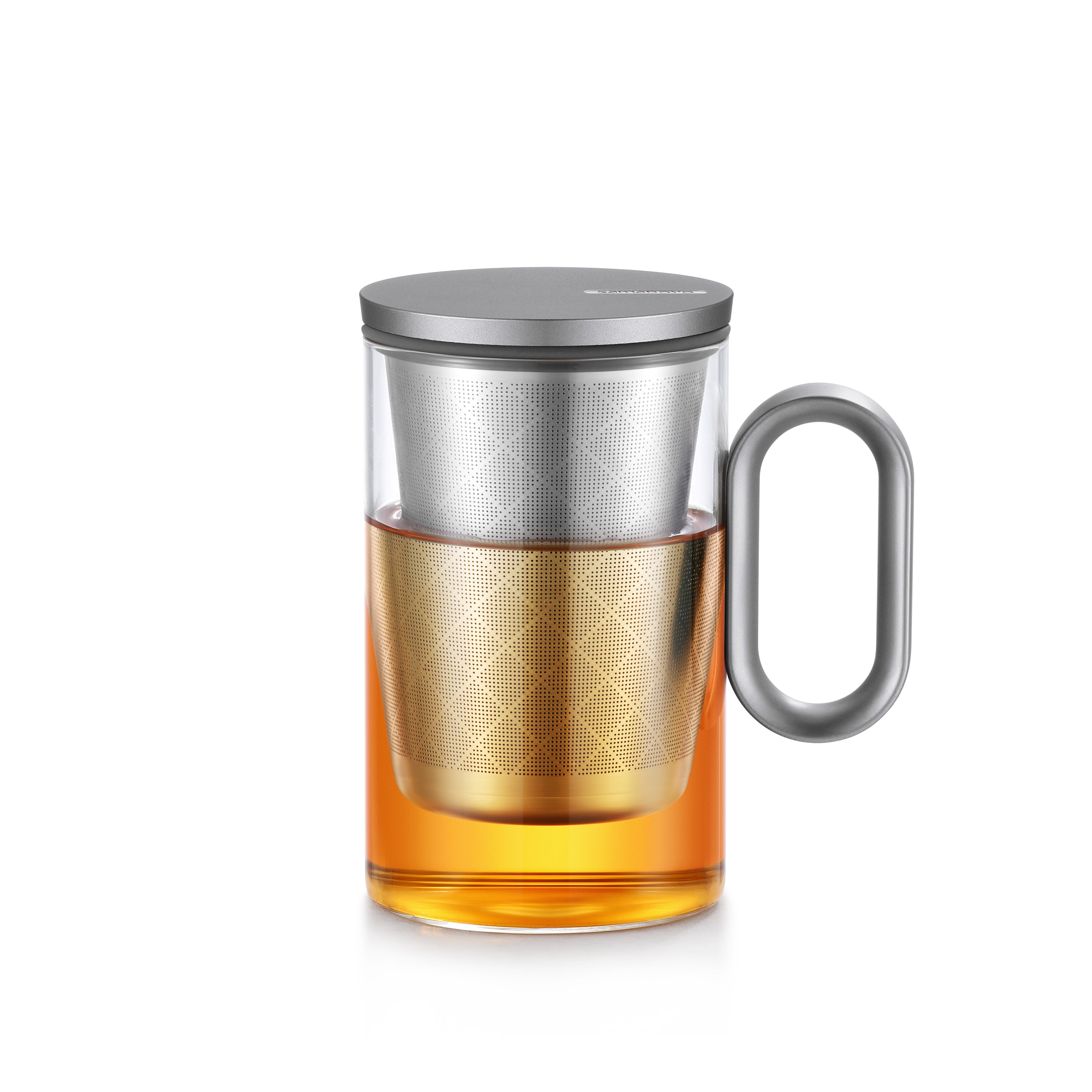 Tasse à thé Octagon Silver (500 ml)